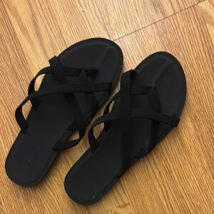 New Women's Black Sandals